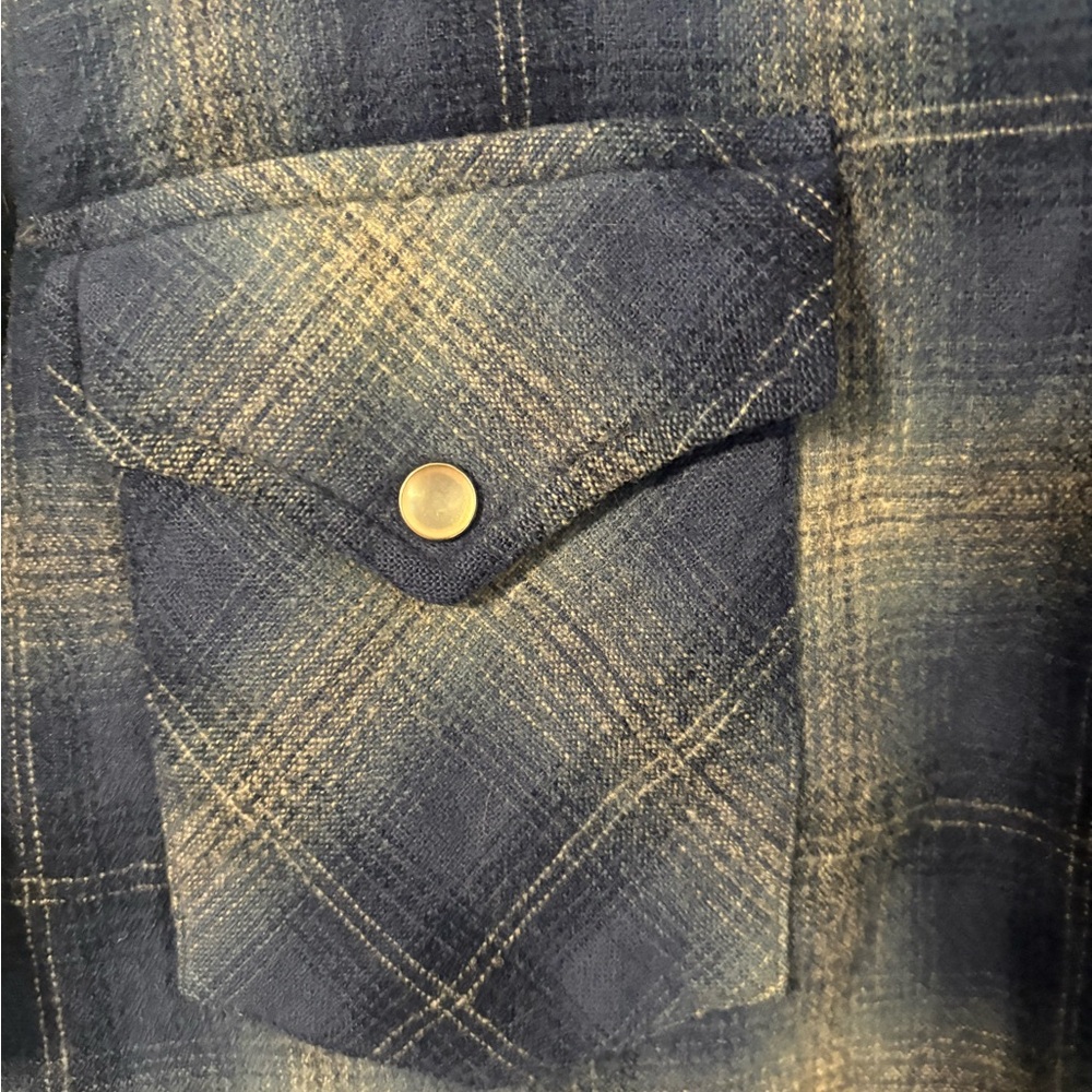 Pendleton Blue Pearl Snap Western Button Down Shi… - image 4